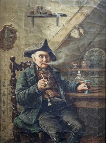 Otto EERELMAN (1839-1926) (d'après)
Le fumeur...