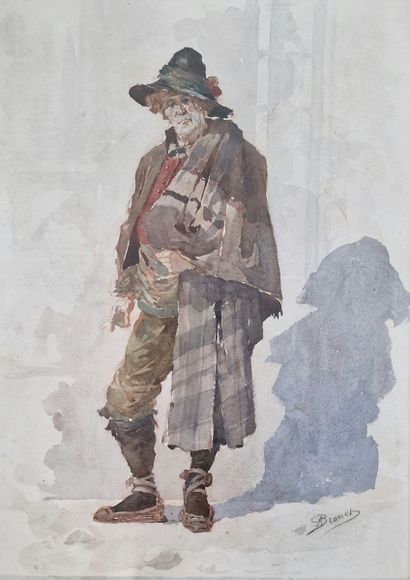Auguste BROUET (1872-1941)
Portrait d’un...