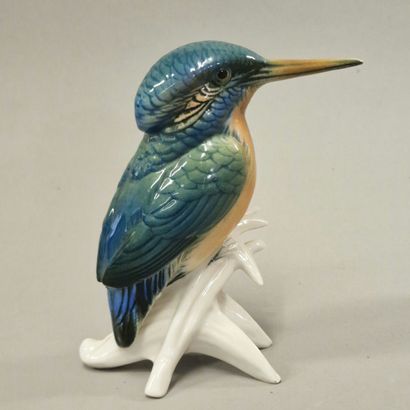SAXE - MANUFACTURE KARL ENS - STATUETTE DE...