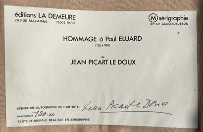 Jean PICART LEDOUX (1902-1982)
Edition La...