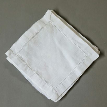 THE WHITE HOUSE - SUITE DE 81 SERVIETTES...
