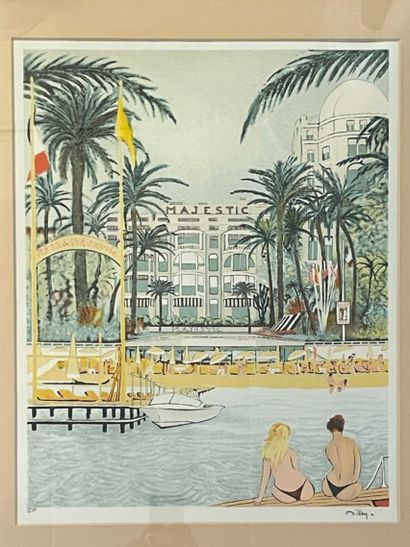Ramon DILLEY (Born 1932)
View of the Majestic...
