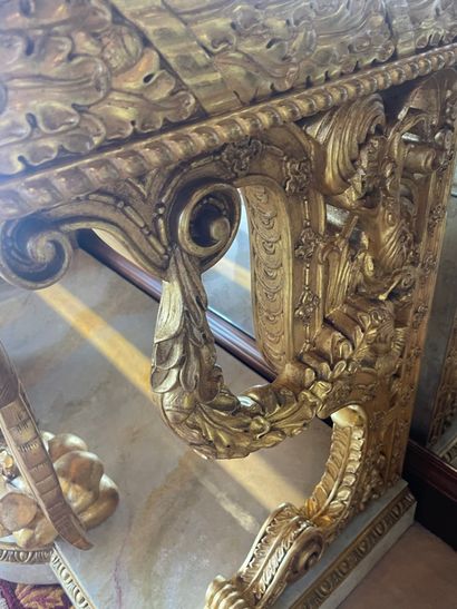 SPECTACULAR CONSOLE in Empire-Modern style...