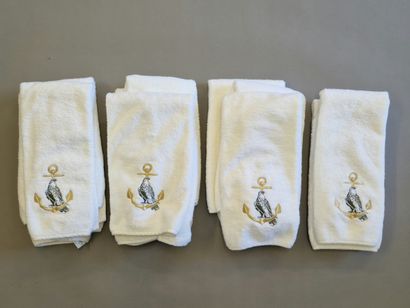 THE WHITE HOUSE - SUITE DE 11 SERVIETTES...