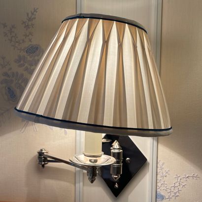 Pair of Art Deco-Modern style wall lights...