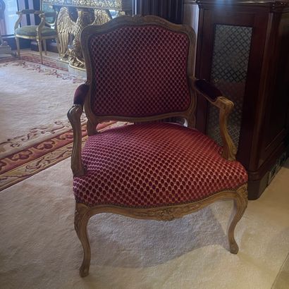 * SUITE OF 4 Louis XV - Modern style VIOLONE...