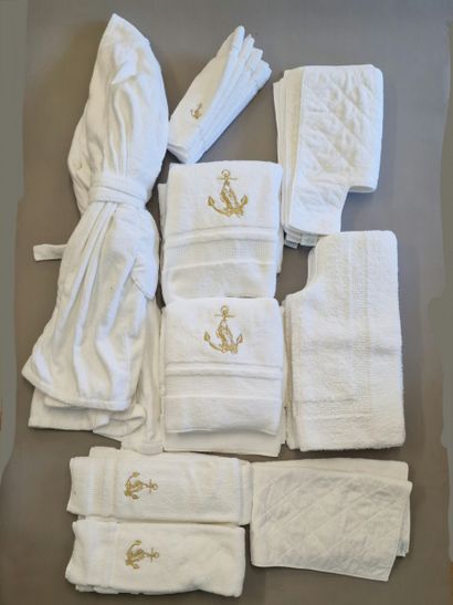 HAMAM - 16 PIECES DE LINGE DE TOILETTE pour...