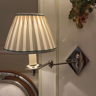 Pair of Art Deco-Modern style wall lights...