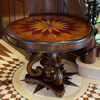 * XIXth Century English Style GUERIDON -...