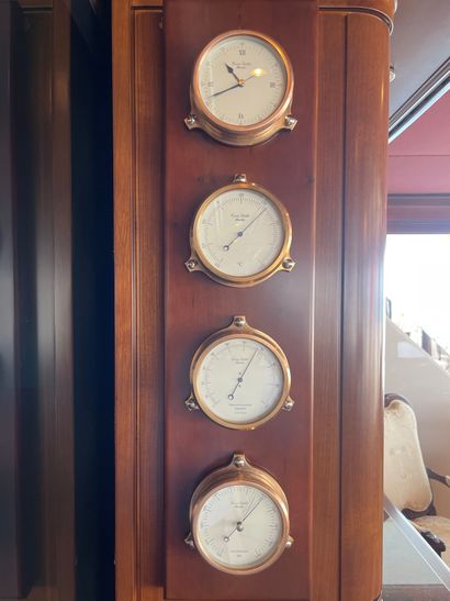 ERWIN SATTLER - ONBOARD CLOCK, THERMOMETER,...