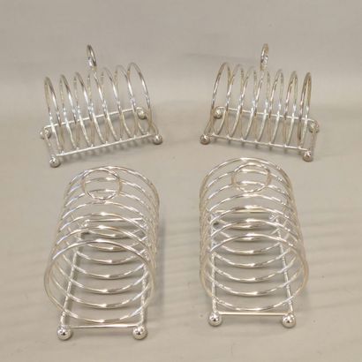 FOUR TOASTE HOLDERS FOR 6 TOASTS - Modern...