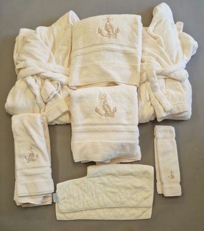 HAMAM - 14 PIECES DE LINGE DE TOILETTE pour...