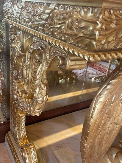 SPECTACULAR CONSOLE in Empire-Modern style...