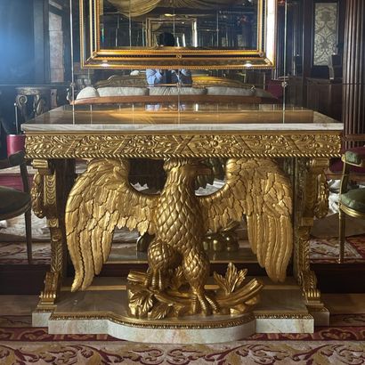 SPECTACULAR CONSOLE in Empire-Modern style...