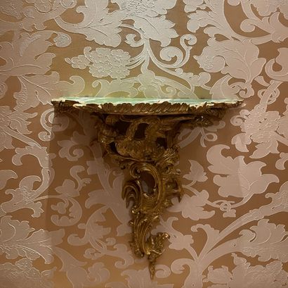 PAIRE DE CONSOLES D’APPLIQUE de Style Venise...