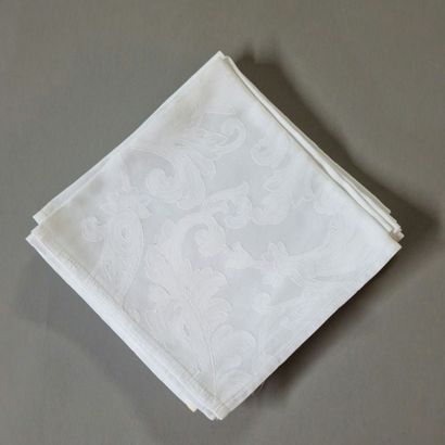 THE WHITE HOUSE - SUITE DE 44 SERVIETTES...