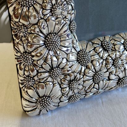 STILARTE - Modern silver-plated picture frame...
