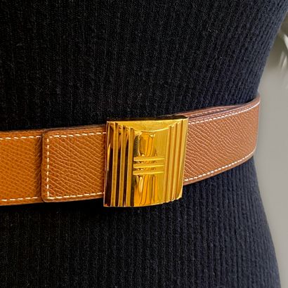 HERMES Paris made in France - 31 mm REVERSIBLE...