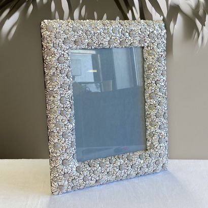 STILARTE - Modern silver-plated picture frame...