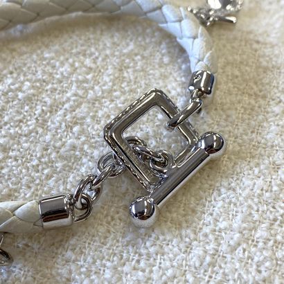 BURBERRY - WATCH in silver-plated metal and...