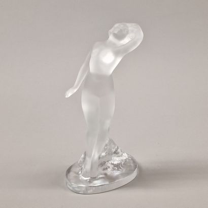 LALIQUE FRANCE - PRESSE PAPIER CHRYSIS, Modèle...