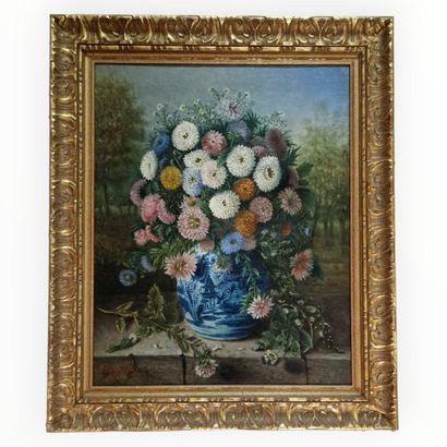 ECOLE DE LA FIN DU XIXEME SIECLE
Bouquet...