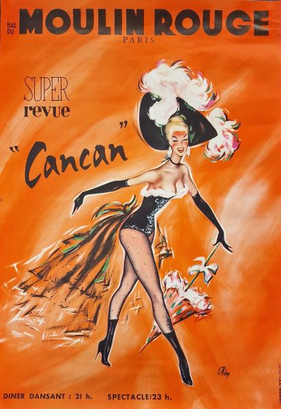 AFFICHE Bal du Moulin Rouge, Paris
Super...