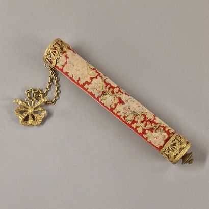 ETUI A MESSAGE de Style Louis XVI Circa 1900...