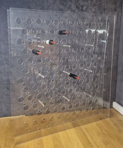 PORTE-BOUTEILLES SUR MESURE Moderne - TRAVAIL...
