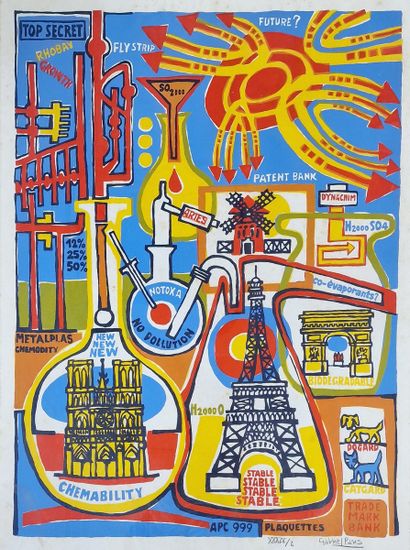 Gabriel PARIS (1924-2000)
AFFICHE - PARIS...