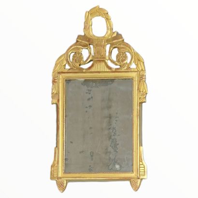MIROIR A TAIN AU MERCURE d'Epoque Néoclassique...