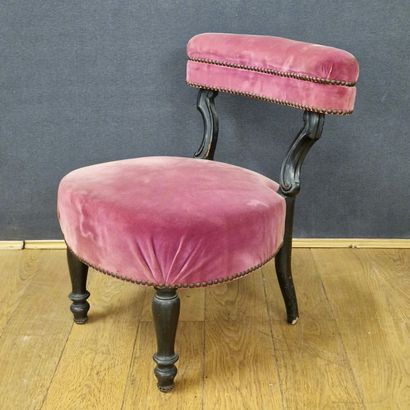 CHAISE DE FUMEUR Circa 1860-1880
en bois...