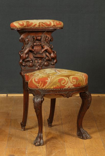 CHAISE VOYEUSE - France ou Angleterre Circa...