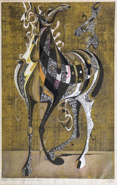 Tadashi NAKAYAMA (1927-2014)
Cheval
TECHNIQUES...