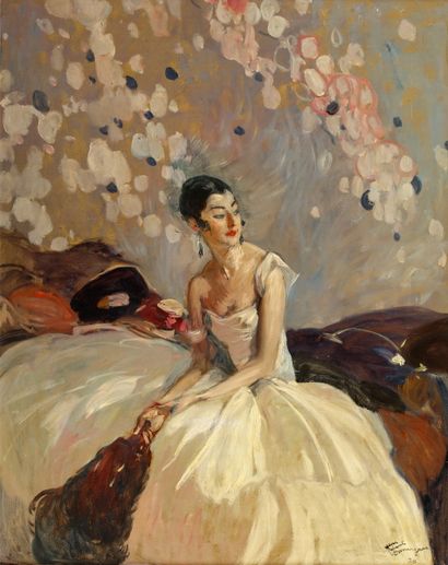 Jean-Gabriel DOMERGUE (1889-1962)
Elégante...