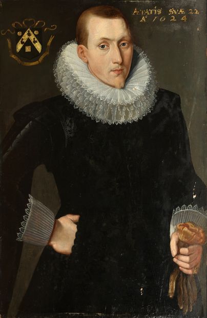 ECOLE HOLLANDAISE DU XVIIème Siècle
Portrait...