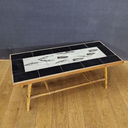 ROGER CAPRON (1922-2006)
LOW TABLE in glazed...