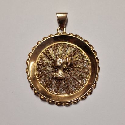 LARGE CIRCULAR PENDANT - Second Half of the...