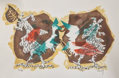 Jean LURCAT (1892-1966) - 9 LITHOGRAPHS 

-...