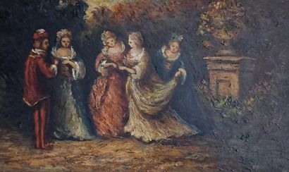 LATE 19th CENTURY SCHOOL In the spirit of...