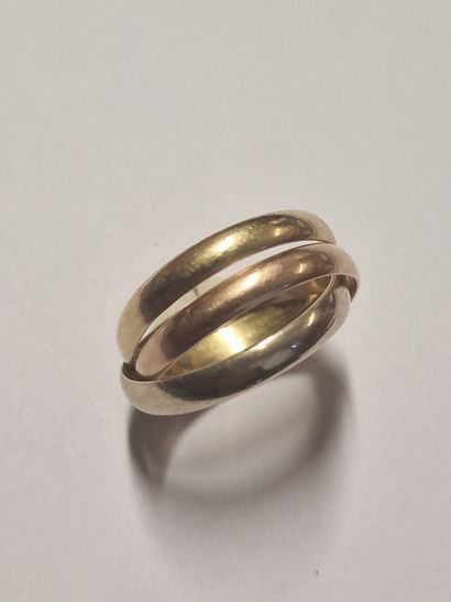 IN THE STYLE OF THE HOUSE OF CARTIER - TRIPLE...