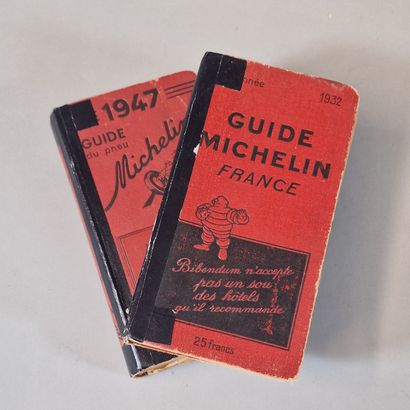 2 MICHELIN GUIDES
1932 and 1947
(Used condition,...