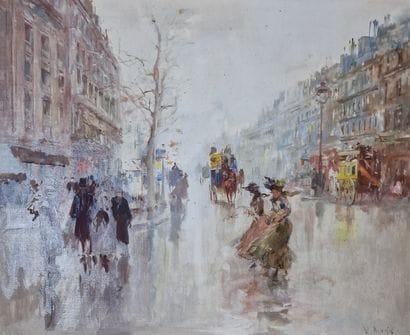 V. RENOIR (XXth Century)
Paris Les grands...