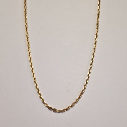 Modern forçat chain in pink gold 750 Millièmes
P....