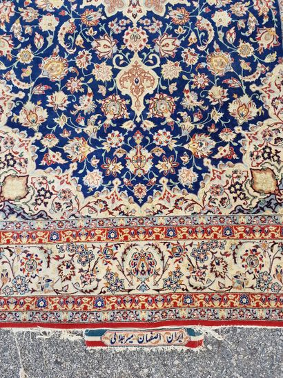ISPAHAN RUG (cotton warp and weft, wool velvet),...