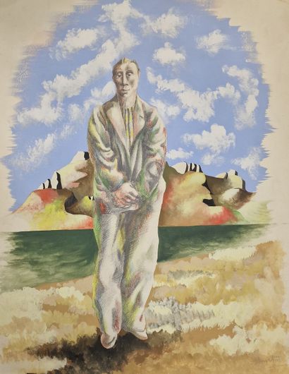 Jean LURCAT (1892-1966) 
The Mountain Guide...