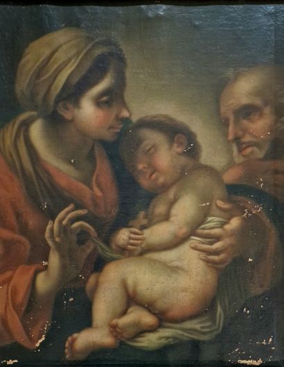 EIGHTEENTH-CENTURY ROMAN SCHOOL
Holy Family
OIL...