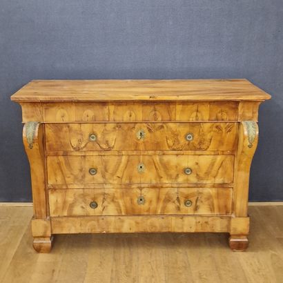 FIRST THIRD CENTURY COMMODE in fruitwood...