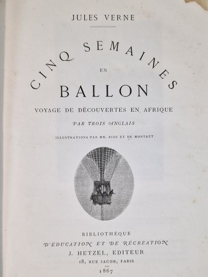 Jules VERNE (1828-1905) - HETZEL COLLECTION,...