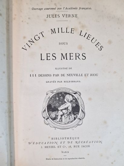 Jules VERNE (1828-1905) - HETZEL COLLECTION,...